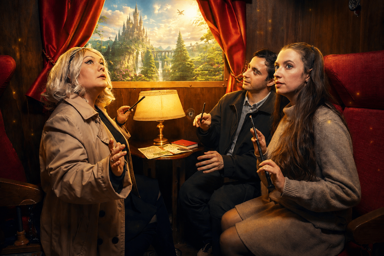 Escape Game : "Le train des sorciers" par Only The Brain