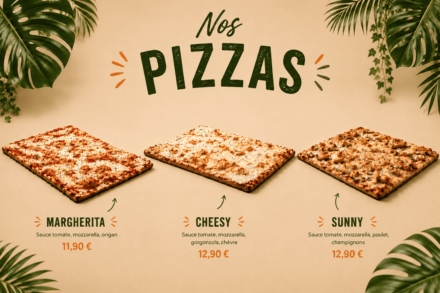 Pizza au Only Café