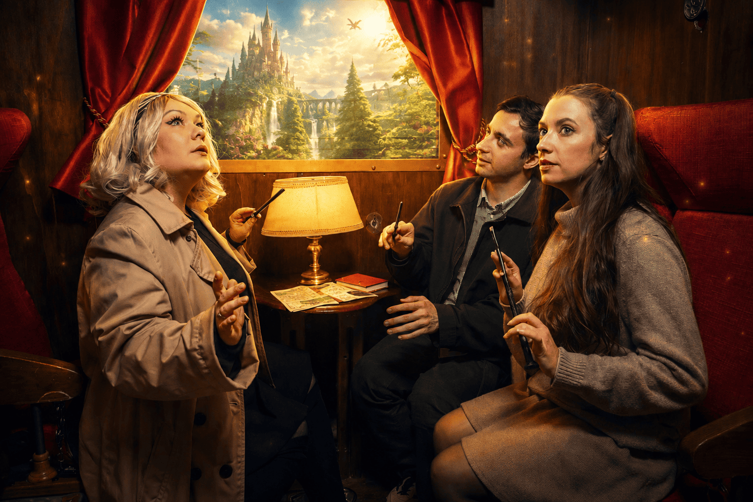 Escape Game : "Le train des sorciers" par Only The Brain