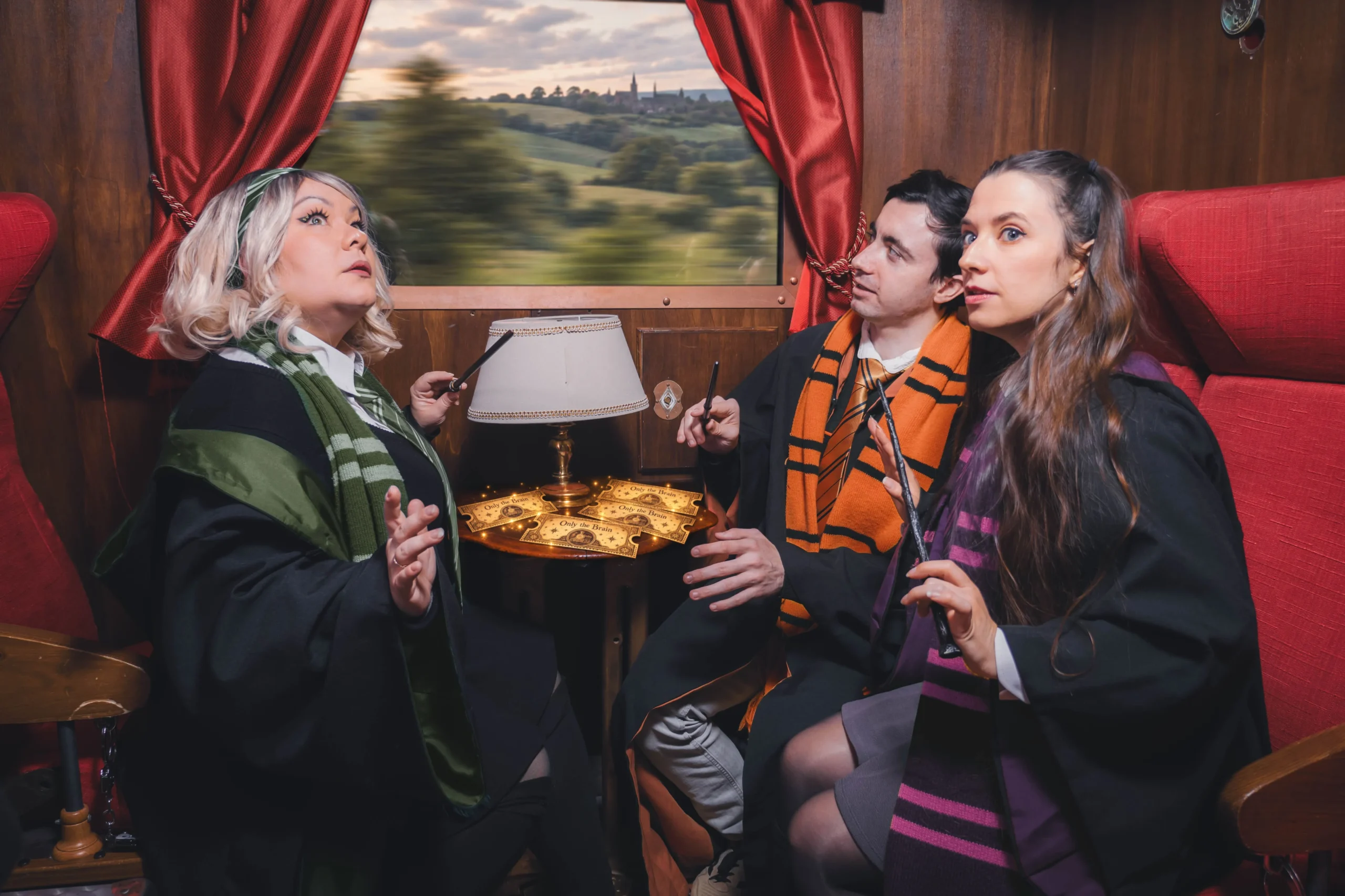 Escape Game : "Le train des sorciers" par Only The Brain